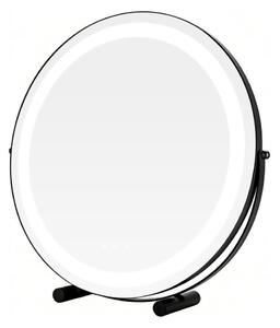 Brilagi - LED stmievateľné zrkadlo na líčenie FLORIDA LED/17W/230V pr. 42 cm čierna