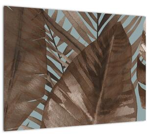 Obraz - Palmové listy, Aquarel (70x50 cm)