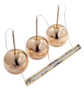 Luster na lanku VOLDA 3xE27/60W/230V mosadz