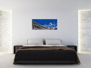 Obraz - Horské mestečko (120x50 cm)
