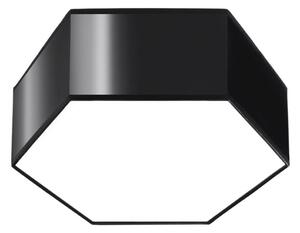 Sollux SL.1059 - Stropné svietidlo SUNDE 2xE27/60W/230V 11,5 cm čierna