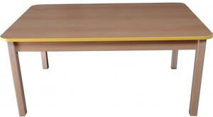 Hajdalánek Stôl obdĺžnikový 120 x 80 cm pre materské školy (oranžová, 46) STULOBDELNIK46ORANZ