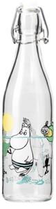 Sklenená fľaša Moomin Fun in the Water 0,5 l