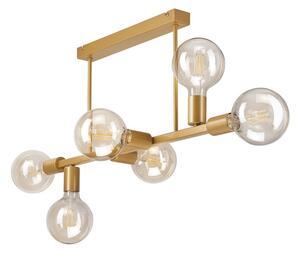 Luster na tyči ASTRID 6xE27/60W/230V zlatá