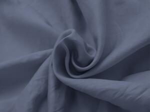 Plachta s gumou z bavlneného saténu 90x200 cm, modrá