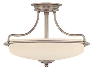 Elstead QZ-GRIFFIN-SFS-AN - Prisadený luster GRIFFIN 3xE27/100W/230V matný chróm