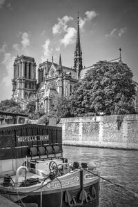 Fotografia PARIS Cathedral Notre-Dame | monochrome, Melanie Viola