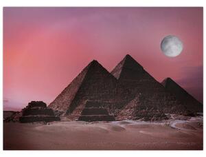 Obraz - Pyramídy Giza, Egypt (70x50 cm)