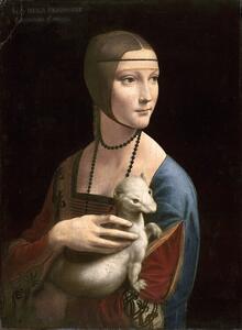 Obrazová reprodukcia The Lady with the Ermine (Cecilia Gallerani), c.1490, Vinci, Leonardo da