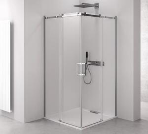Sprchový kút obdélník 90x80 cm Polysan THRON LINE TL2980-5002