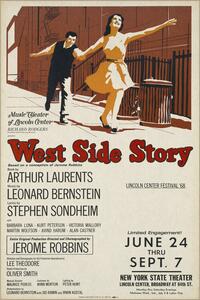 Obrazová reprodukcia West Side Story, 1968 (Vintage Theatre Production)