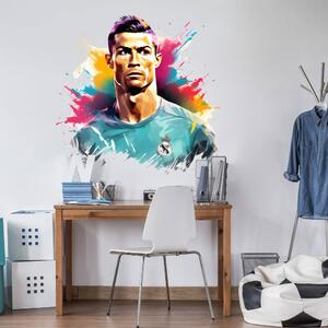 Nálepka na stenu - Cristiano Ronaldo