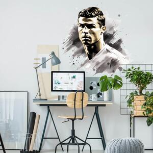 Futbalová samolepka na stenu - Ronaldo