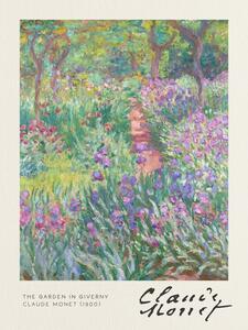 Obrazová reprodukcia The Garden in Giverny - Claude Monet