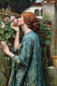 Obrazová reprodukcia The Soul of The Rose (Vintage Female Portrait) - John William Waterhouse
