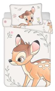 JERRY FABRICS Obliečky do postieľky Bambi Beige Bavlna, 100/135, 40/60 cm