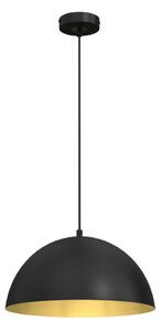 Luster na lanku BETA 1xE27/60W/230V pr. 35 cm čierna