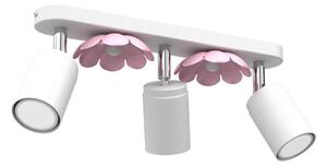 Bodové svietidlo FLOWER 3xGU10/8W/230V biela