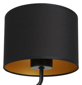 Nástenná lampa ARDEN 1xE27/60W/230V čierna/zlatá