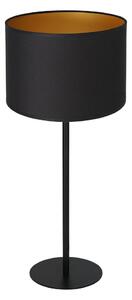 Stolná lampa ARDEN 1xE27/60W/230V pr. 25 cm čierna/zlatá