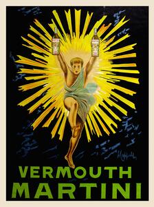Obrazová reprodukcia Vermouth Martini (Vintage Bar Ad) - Leonetto Cappiello, (30 x 40 cm)