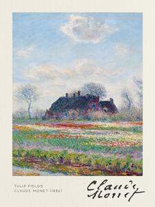 Obrazová reprodukcia Tulip Fields - Claude Monet