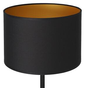 Stolná lampa ARDEN 1xE27/60W/230V pr. 25 cm čierna/zlatá