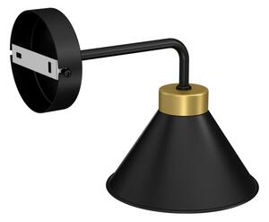 Nástenná lampa DEMET 1xE27/60W/230V čierna/zlatá