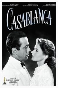 Obrazová reprodukcia Casablanca (Vintage Cinema / Retro Theatre Poster), (26.7 x 40 cm)