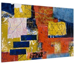 Obraz - Abstrakcia (90x60 cm)