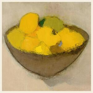 Obrazová reprodukcia Lemons (Still Life in Yellow / Square) - Helene Schjerfbeck