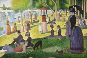 Obrazová reprodukcia A Sunday on La Grande Jatte (Traditional Vintage Landscape) - Georges Seurat