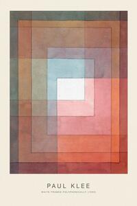 Obrazová reprodukcia White Framed Polyphonically (Special Edition) - Paul Klee, (26.7 x 40 cm)