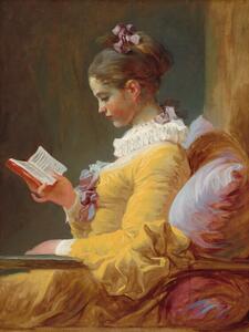 Obrazová reprodukcia The Reader (Young Girl Reading) - Jean-Honoré Fragonard