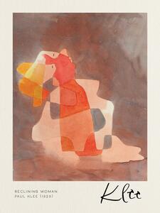 Obrazová reprodukcia Reclining Woman - Paul Klee