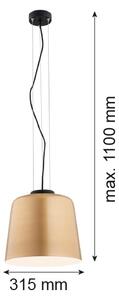 Argon 4690 - Luster na lanku BERKLEY 1xE27/15W/230V