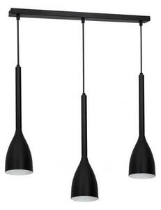 Luster na lanku ISTAPPAR 3xE27/60W/230V čierna