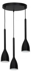 Luster na lanku ISTAPPAR 3xE27/60W/230V čierna