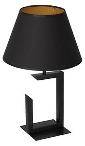 Stolná lampa 1xE27/60W/230V 45 cm čierna/zlatá