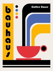 Ilustrácia Bauhaus Coffee House, Retrodrome