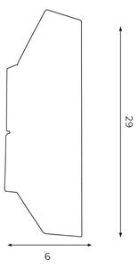 Nástenné svietidlo WALL 2xGU10/8W/230V biela