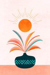 Ilustrácia Sun Worship, Kristian Gallagher