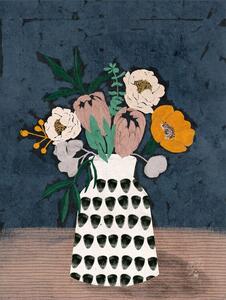 Ilustrácia Moody Florals, Erum Khalili
