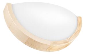 Nástenné svietidlo NATURAL SLIM 1xE27/60W/230V borovica