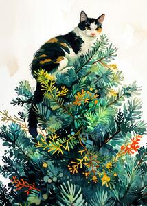 Ilustrácia Cats life 12, Justyna Jaszke