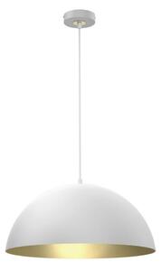 Luster na lanku BETA 1xE27/60W/230V pr. 45 cm biela