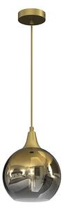 Luster na lanku MONTE 1xE27/60W/230V pr. 20 cm zlatá
