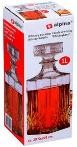 Alpina Karafa na whisky, 1 l