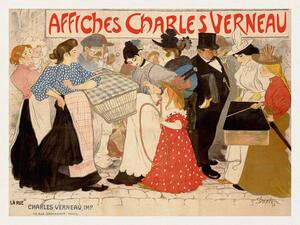 Obrazová reprodukcia Affiches Charles Verneau (Vintage French) - Théophile Steinlen