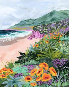 Ilustrácia Coastal Bluffs, Sarah Gesek